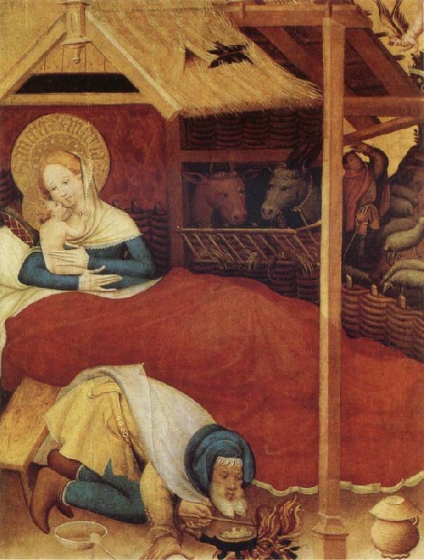 Konrad of Soest The Nativity china oil painting image